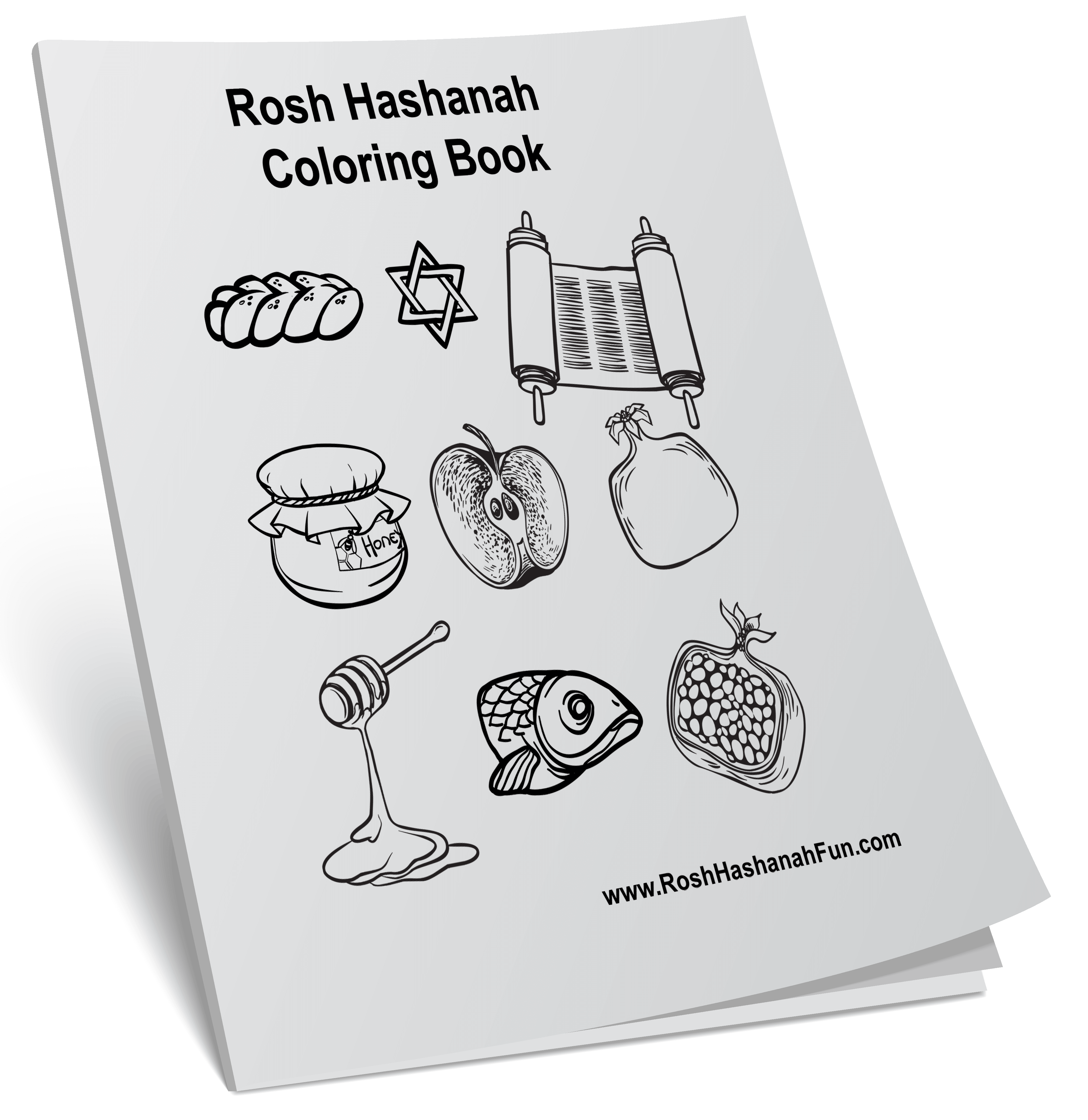 Rosh Hashanah Coloring Book
